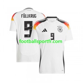Tenue Allemagne Niclas Fullkrug 9 Domicile UEFA Euro 2024 Maillot de Foot
